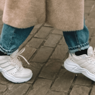 Adidas Off-white Strutter chunky sneakers